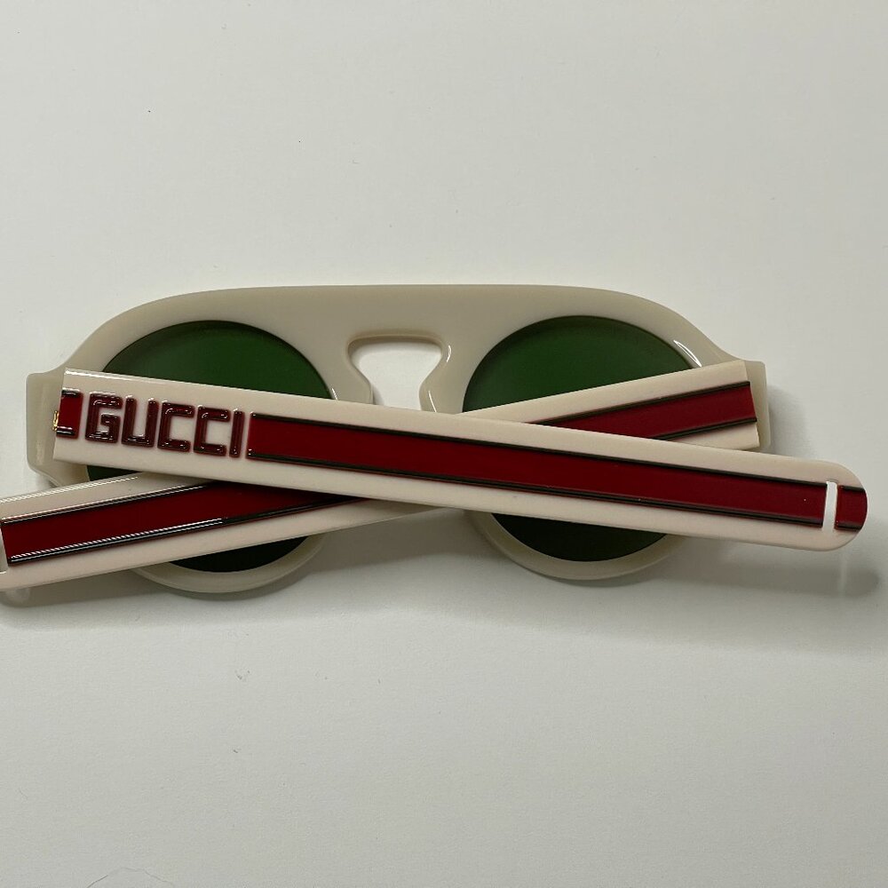 Gucci | Unisex Round Sunglasses GG0256S - Picture 4 of 9